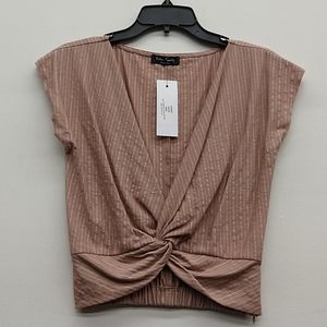Eden Society Rose Cardigan Style Tee